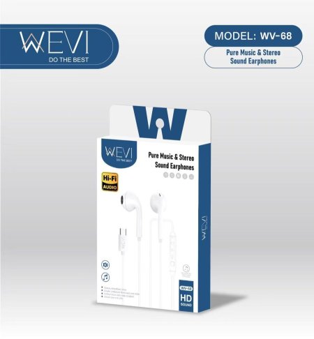 سماعة سلك WEVI WV-68 TC