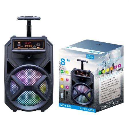 Speaker Bluetooth MD3-08 <br> <span class='text-color-warm'>سيتوفر قريباً</span>